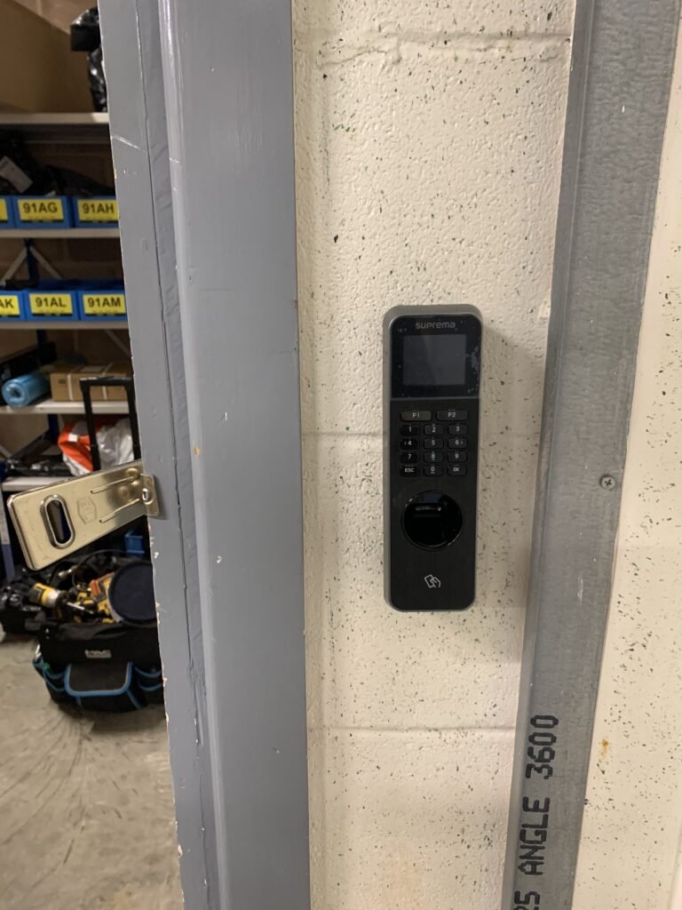 fingerprint access entry