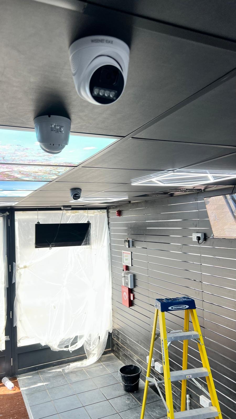 Featured Wisenet CCTV installation in Cardiff city centre