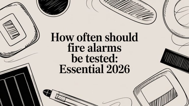 How Often Should Fire Alarms Be Tested: Essential 2026