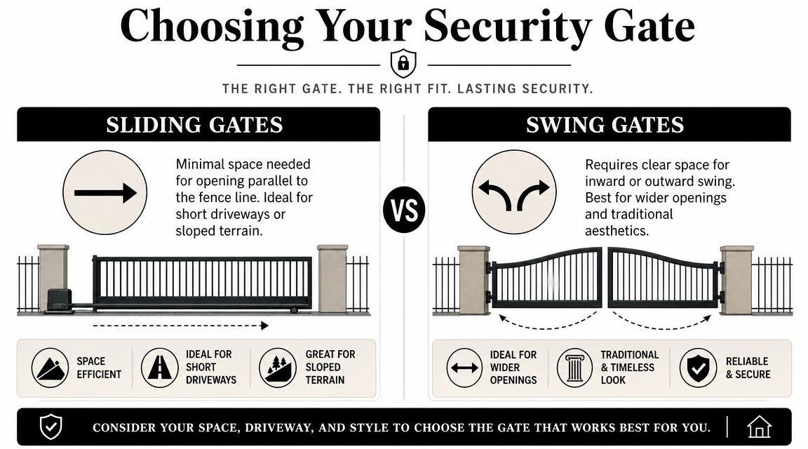 Choosing the Right Security Gate for Your Property