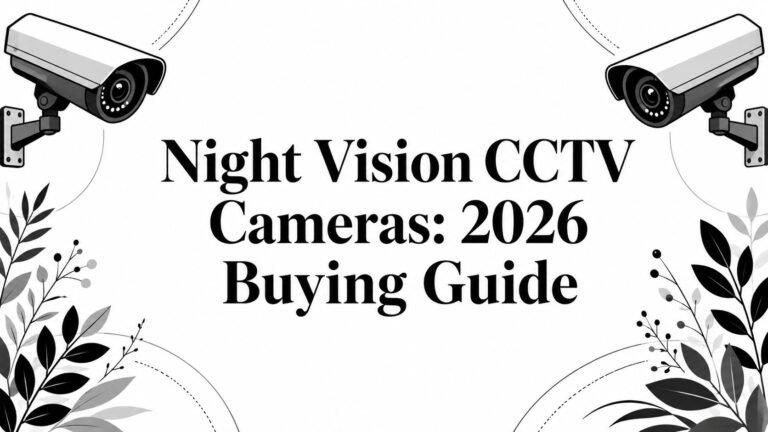 Night Vision CCTV Cameras: 2026 Buying Guide