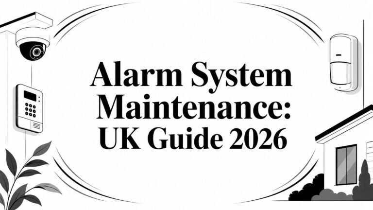 Alarm System Maintenance: UK Guide 2026