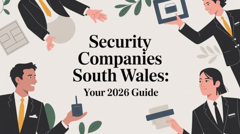 Security Companies South Wales: Your 2026 Guide