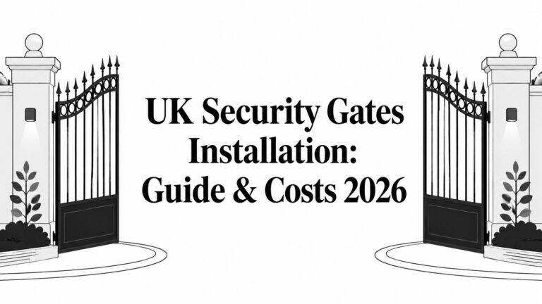 UK Security Gates Installation: Guide & Costs 2026