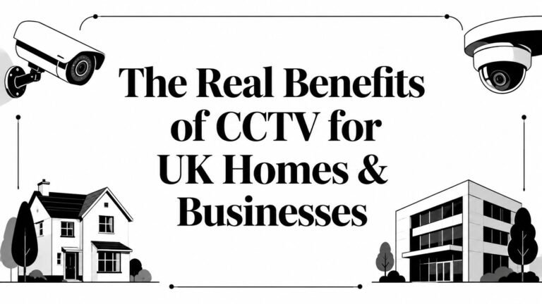 The Real Benefits of CCTV for UK Homes & Businesses