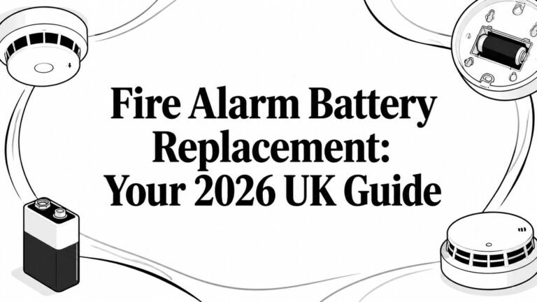 Fire Alarm Battery Replacement: Your 2026 UK Guide