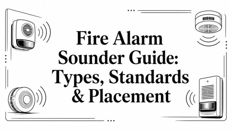 Fire Alarm Sounder Guide: Types, Standards & Placement
