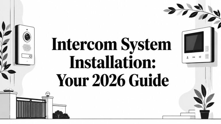 Intercom System Installation: Your 2026 Guide