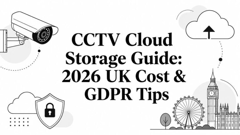 CCTV Cloud Storage Guide: 2026 UK Cost & GDPR Tips