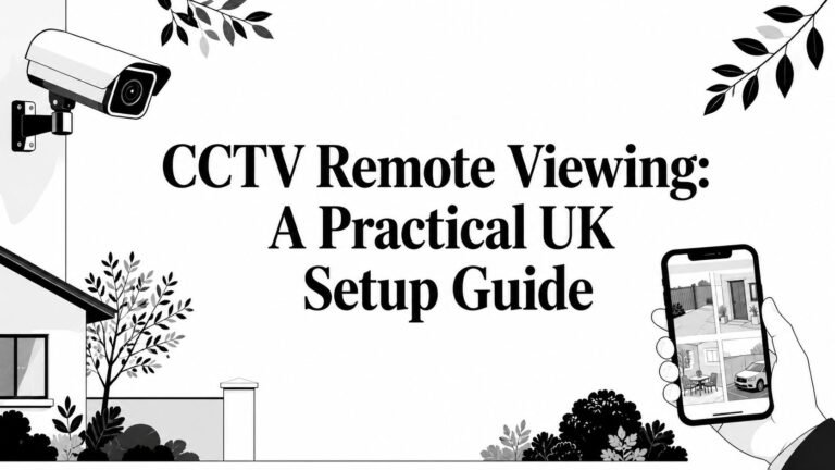 CCTV Remote Viewing: A Practical UK Setup Guide