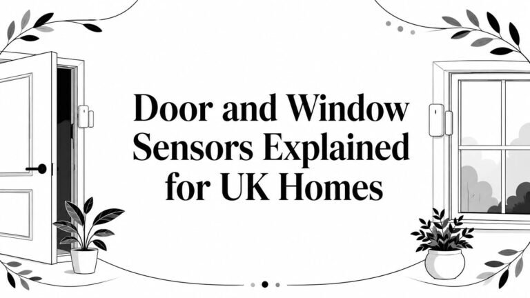 Door and Window Sensors Explained for UK Homes
