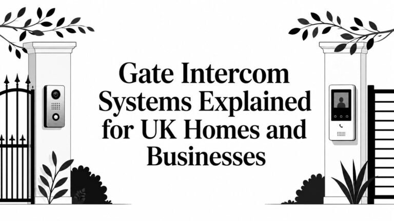 Gate Intercom Systems Explained for UK Homes and Businesses