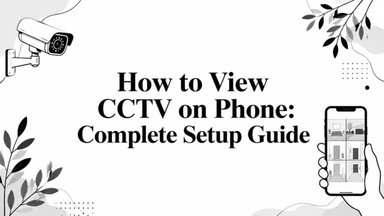 How to View CCTV on Phone: Complete Setup Guide