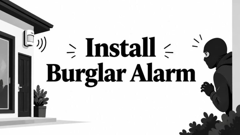 Install Burglar Alarm
