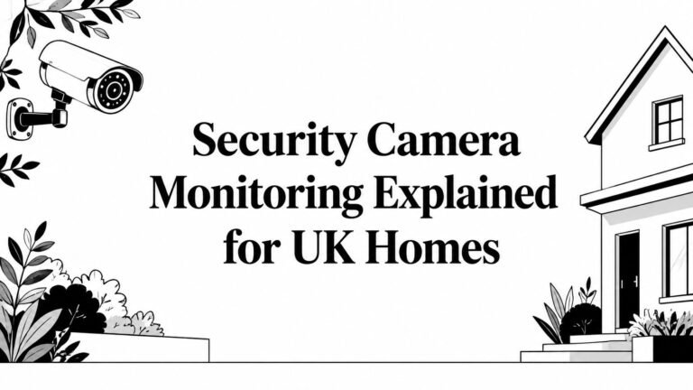 Security Camera Monitoring Explained for UK Homes