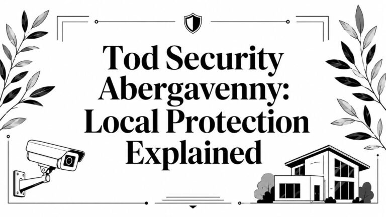Tod Security Abergavenny: Local Protection Explained