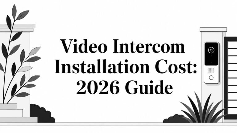 Video Intercom Installation Cost: 2026 Guide