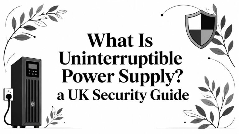 What Is Uninterruptible Power Supply? a UK Security Guide