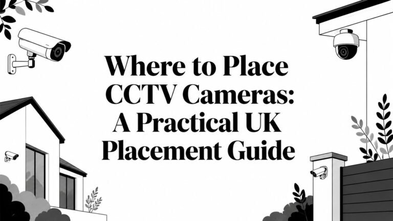Where to Place CCTV Cameras: A Practical UK Placement Guide