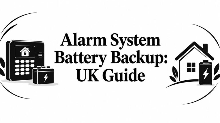 Alarm System Battery Backup: UK Guide