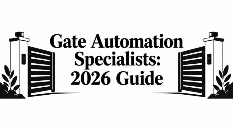 Gate Automation Specialists: 2026 Guide
