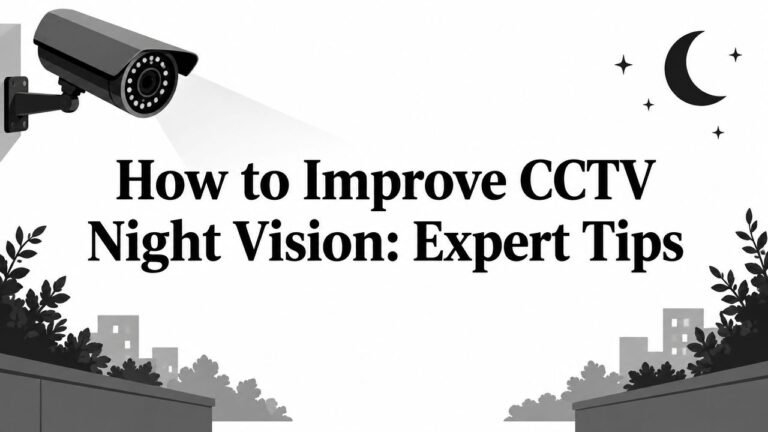 How to Improve CCTV Night Vision: Expert Tips