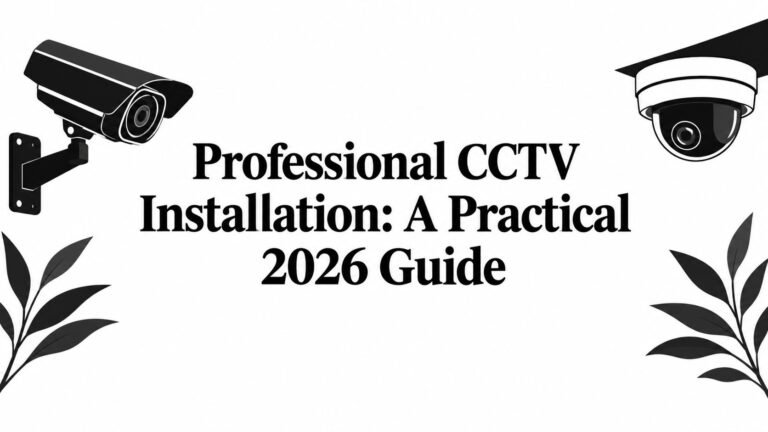 Professional CCTV Installation: A Practical 2026 Guide