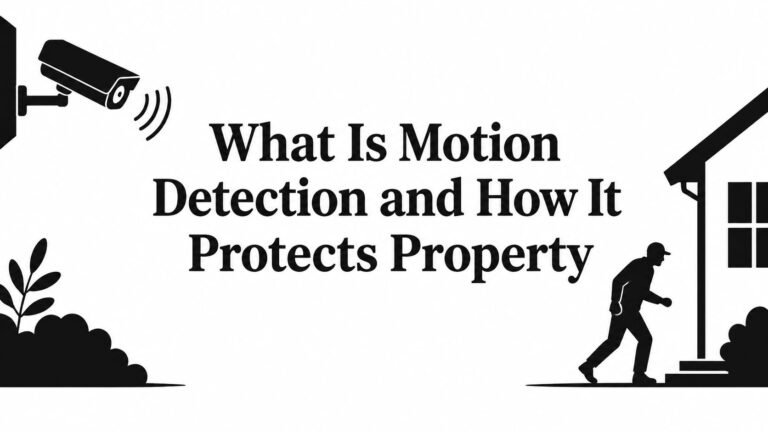 What Is Motion Detection and How It Protects Property