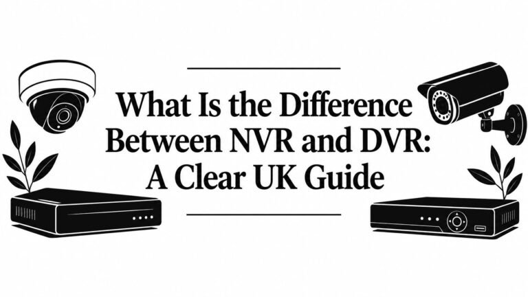 What Is the Difference Between NVR and DVR: A Clear UK Guide