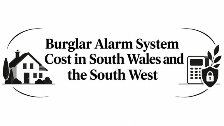 Burglar Alarm System Cost in South Wales and the South West