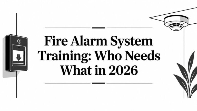 Fire Alarm System Training: Who Needs What in 2026
