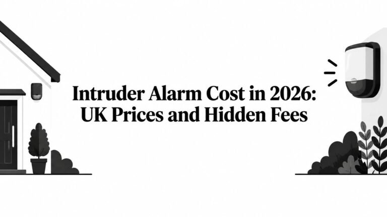 Intruder Alarm Cost in 2026: UK Prices and Hidden Fees