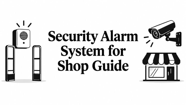 Security Alarm System for Shop Guide